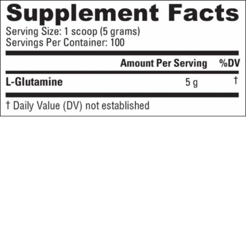 Nutrition Facts Label