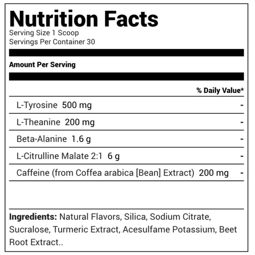 Nutrition Facts Label