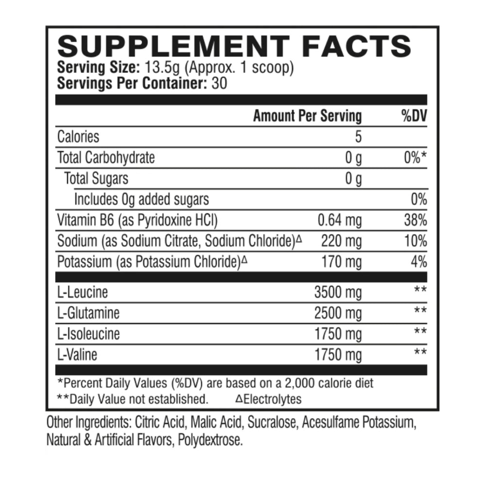 Original BCAA Powder Cherry Airheads Mission Ready Nutrition